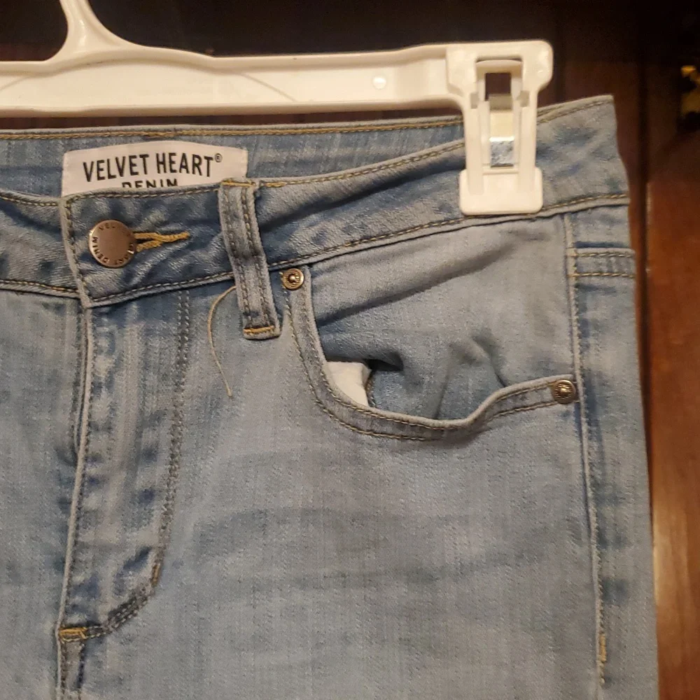 VELVET HEART SIZE 26 Women's Light Blue Jeans